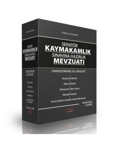 Senatör Kaymakamlık Sınavına Hazırlık Mevzuatı