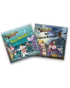 Disney Esrarengiz Kasaba Çıkartmalı Hikaye Seti - 2 Kitap Takım