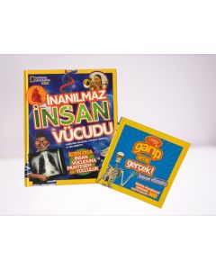 National Geographic Kids İnanılmaz İnsan Vücudu Seti - 2 Kitap Takım