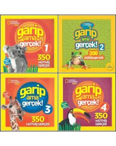 National Geographic Kids - Garip Ama Gerçek Seti (4 Kitap Takım)