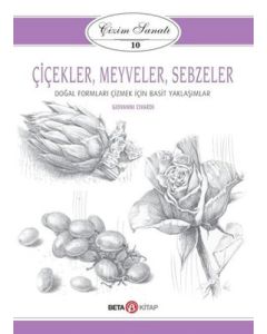 Çizim Sanatı 10 - Çiçekler Meyveler Sebzeler