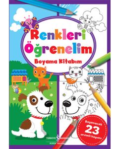 Renkleri Öğrenelim Boyama Kitabım