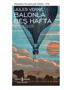 Balonla Beş Hafta (Ciltli)