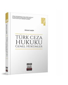 Türk Ceza Hukuku Genel Hükümler