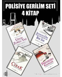Gerilim Polisiye Seti 4 Kitap (Ciltli)