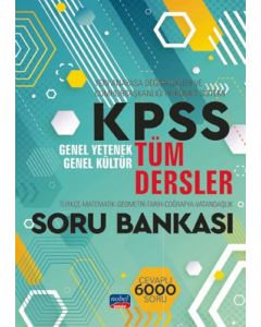 KPSS Genel Yetenek - Genel Kültür Tüm Dersler Soru Bankası