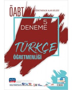 ÖABT Türkçe Öğretmenliği - Öğretmenlik Alan Bilgisi - 5 Deneme
