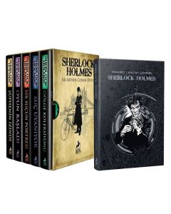 Sherlock Holmes Bütün Hikayeler Seti - 5 Kitap Takım
