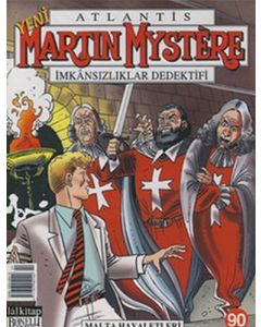 Martin Mystere Sayı 90 - Malta Hayaletleri