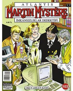 Yeni Martin Mystere Yeni Seri Sayı - 103 Okuyabilen Kedi