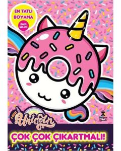 I Love Unicorn En Tatlı Boyama - Çok Çok Çıkartmalı!