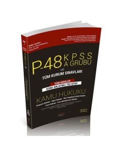 P48 KPSS A Grubu Kamu Hukuku Konu Anlatımlı 