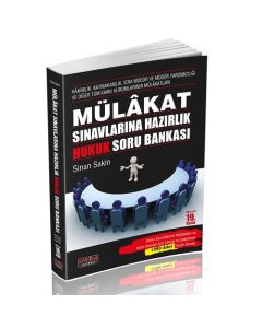 Mülakat Sınavlarına Hazırlık Hukuk Soru Bankası 
