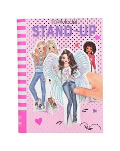 Topmodel Stand Up Colouring Defter