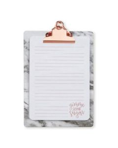 Pyrus Rosegold Mermer Notluklu Clip Board Sunum Dosyası
