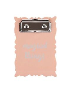 Pyrus Mini Pembe Clip Board