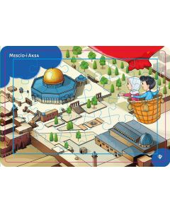 4-6 Yaş Değerli Mekanlar Mescidi Aksa Puzzle 30 Parça