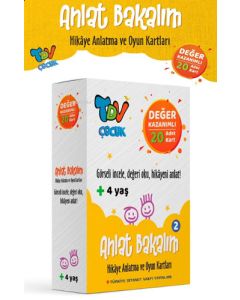 Anlat Bakalım 2 - Hikaye Anlatma ve Oyun Kartları Değer Kazanımlı 20 Kart