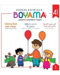 Değerlerimizle Boyama Kitabı 1