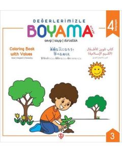 Değerlerimizle Boyama Kitabı 3