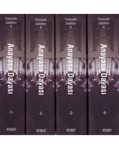 Yassıada Zabıtları 5 Anayasa Davası - 4 Kitap Takım