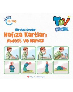 Öğretici Oyunlar Hafıza Kartları - Abdest ve Namaz 