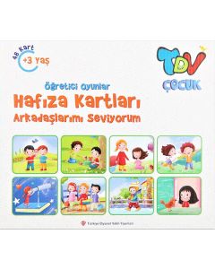 Öğretici Oyunlar Hafıza Kartları - Arkadaşlarımı Seviyorum