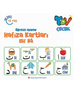 Öğretici Oyunlar Hafıza Kartları - Elif Ba 