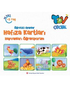 Öğretici Oyunlar Hafıza Kartları - Hayvanları Öğreniyorum