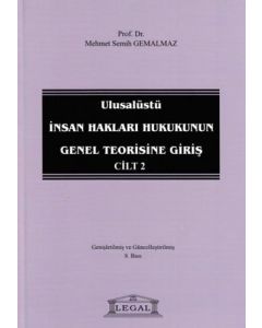 Ulusalüstü İnsan Hakları Hukukunun Genel Teorisine Giriş Cilt: 2