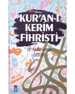 Kur’an-ı Kerim Fihristi (Ciltli)