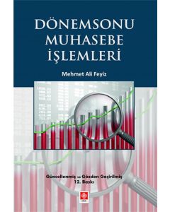  Dönemsonu Muhasebe İşlemleri