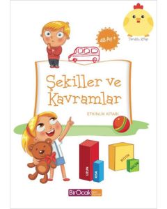 Şekiller ve Kavramlar Etkinlik Kitabı - 48 Ay
