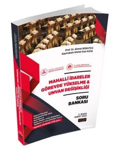 Mahalli İdareler GYS ve Unvan Değişikliği Soru Bankası