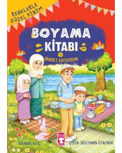 İbadet Ediyorum Boyama Kitabı 3