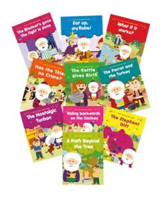 Nasreddin Hoca Fıkraları Set - Tales Of Nasreddin Hodja - 10 Kitap Takım