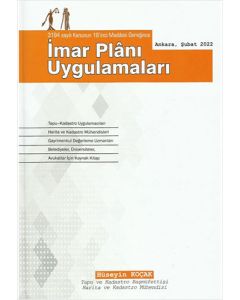 İmar Planı Uygulamaları (Ciltli)