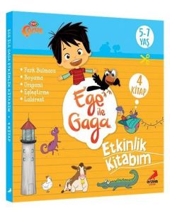 Ege ile Gaga Etkinlik Kitabım Seti - 4 Kitap Takım