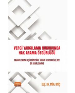 Vergi Yargılama Hukukunda Hak Arama Özgürlüğü