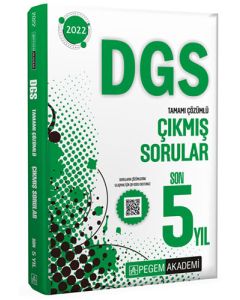 Dgs Tamamı Çözümlü Çıkmış Sorular - Son 5 Yıl