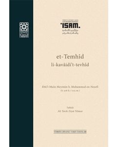 Et Temhid Li Kavaidit Tevhid Karton Kapak Ebül Muin En Nesefi