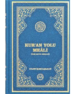 Kuran Yolu -Tam Sayfa Mealli Orta Boy Bilgisayar Hatlı (Ciltli)