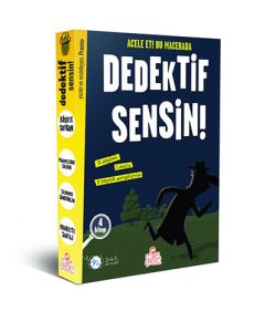 Dedektif Sensin! 2 (4 Kitap Takım)