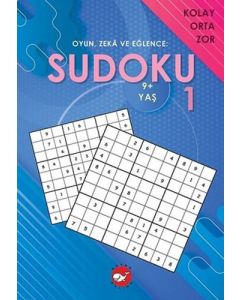 Sudoku 1 - Oyun, Zeka ve Eğlence: Kolay Orta Zor