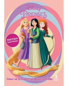 Disney Prenses - Cesur ve İyi Çıkartmalı Boyama Kitabı