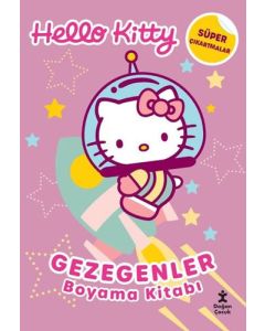 Hello Kitty - Gezegenler Boyama Kitabı