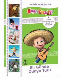 Maşa ile Koca Ayı Komik Masallar - Bir Günde Dünya Turu