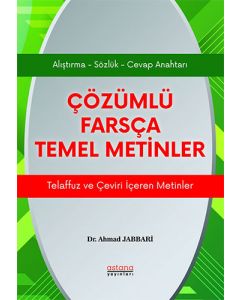 Çözümlü Farsça Temel Metinler