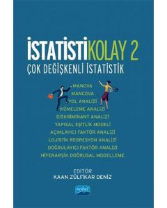 İstatistikolay 2 - Çok Değişkenli İstatistik