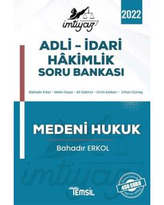 İmtiyaz Adli-İdari Hakimlik Soru Bankası - Medeni Hukuk 